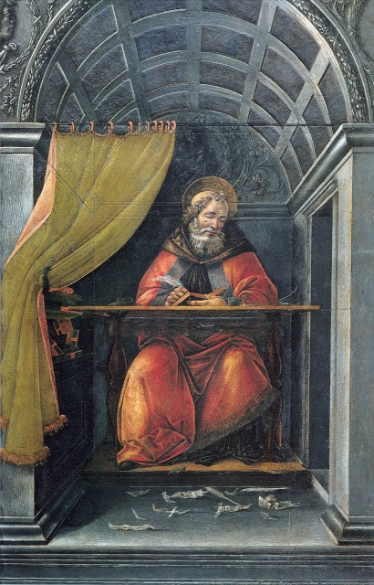 st-augustine-in-his-cell-sandro-botticelli-c-1490-1494